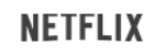 black and white netflix logo